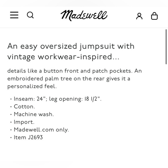 MADEWELL Mosswood Jumpsuit in Striped Pink White - Picture 11 of 11